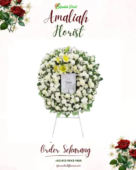 Krans Bunga Duka Kumendung